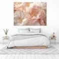 thumbnail image 3 of Mudket Blush Pink Peonies Canvas Wall Art, Framed Floral Print, Ready to Hang Wall Decor for Living Room Bedroom, Elegant Luxury Artwork - 12"L x 8"W, 3 of 10