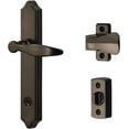 thumbnail image 1 of Door Lever with Deadbolt Lock for OutSwinging Doors Matte, 1 of 8