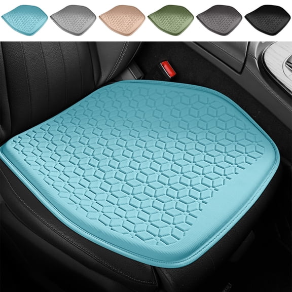 InsCrazy Seat Cushion for Car Automotive Seat Cushion Pad Breathable and Comfortable All-weather Ice Cloth Cool Pad for Car, Truck and Office Chair
