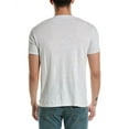 thumbnail image 2 of Save Khaki United mens  Heather V-Neck T-Shirt, s, Grey, 2 of 3