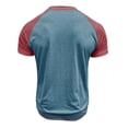 thumbnail image 7 of Plus Size Big & Tall Men's Casual Button Down Shirts Breathable Short Sleeve Round Neck Solid Color Tops Polycotton Outdoor Hiking Fishing Gym Travel Summer Streetwear Essential, 7 of 7