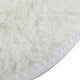 thumbnail image 3 of Advancent Alfombras mullidas antideslizantes, alfombra peluda, alfombra para el suelo, habitación, hogar, dormitorio, alfombra redonda Decoración del hogar Blanco crema 0.4 m, 3 of 6