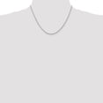 thumbnail image 2 of 10k White Gold 2.25mm D/C Quadruple Rope Chain (Weight: 6.05 Grams, Length: 18 Inches), 2 of 4