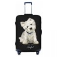 thumbnail image 1 of Custom Golden Retriever Dog Luggage Cover Elastic Travel Suitcase Protective Covers Fits 18-32 Inch, 1 of 1