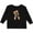 AB-Black, variant on Border Terrier Boys or Girls Long Sleeve Toddler T-Shirt