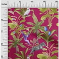 thumbnail image 2 of oneOone Silk Tabby Magenta Fabric Tropical Animal Craft Projects Decor Fabric Printed By The Yard 42 Inch Wide, 2 of 4