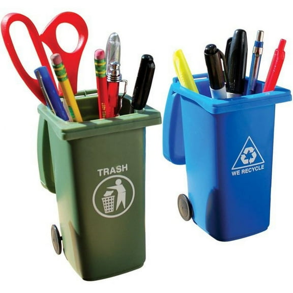 Mini Trash & Recycle Can Set - BigMouth Inc
