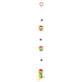 thumbnail image 1 of Cat Bell Toy Fake Feather Interactive Cat Ball Toy Kitten Bite Toy Pet Ball Toy, 1 of 10