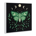 thumbnail image 4 of Stupell Industries Celestial Moth & Botanicals Animals Painting Unframed Art Print Wall Art, 12 x 12, 4 of 8