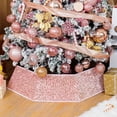 thumbnail image 1 of Collar para árbol de Navidad con lentejuelas de Navidad, 85 cm, oro rosa, 1 of 7