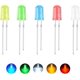 thumbnail image 1 of 125 piezas de diodo LED de 3 mm, kit surtido de diodos emisores de luz, piezas de diodos emisores para Arduino, PCB DIY, 1 of 5