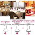 thumbnail image 4 of Lazy Susan Roulement de Plateau Tournant Base de Plateau Tournant - pour Support de Table de Cuisine Salle à Manger, Roulement de Table en Aluminium Robuste, Roulement Rotatif, Support (14 Pouces (350mm)), 4 of 7