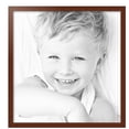 thumbnail image 2 of ArtToFrames 27" x 28" Walnut Picture Frame, 27x28 inch Brown MDF Poster Frame (WOM-4086), 4 Pack, 2 of 8