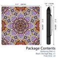 thumbnail image 2 of Mandala Mahjong Mat for Table, 31.5*31.5in Anti Slip American Mahjong Table Cloth, Noise Reduction, Neoprene Mah jongg Mat with Carrying Bag & 3 Dices, Mahjong Accessories Gift, Board Tile Games Mats, 2 of 7