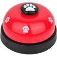 thumbnail image 1 of Sonnette pour Chien (Rouge) pour l'Entraînement à la Porte, Sonnette pour Animaux de Compagnie, Sonnette de Qualité Forte et Net, Dispositif de Communication pour Chiot et Chat, 1 of 5