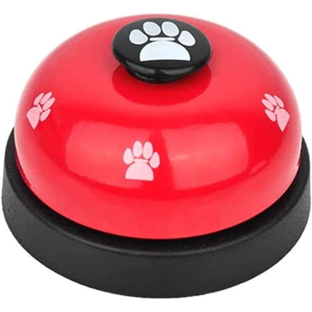 Sonnette pour Chien (Rouge) pour l'Entraînement à la Porte, Sonnette pour Animaux de Compagnie, Sonnette de Qualité Forte et Net, Dispositif de Communication pour Chiot et Chat
