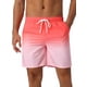 thumbnail image 1 of INSPIRAR CHIC Día del Padre Traje de Baño para Hombre con Color Gradiente y Cintura Elástica de Cuerda 30 Rosa, 1 of 6