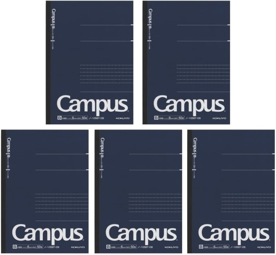 Kokuyo Campus PreDotted Notebook, Semi B5Dotted 6 mm Rule 30 Lines