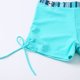 thumbnail image 5 of Traje de baño de 2 piezas para mujer, trajes de baño para mujer, traje de baño de falda con estampado de rejilla para mujer, bikini dividido, bóxer para mujer, traje de baño de talla grande para mujer, 5 of 9