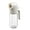 White L, variant on Wdhugt Small Green Glass Oil Spray Bottle 8.15X3.74 Inch Kitchen Cooking Mister For Olive Canola Oil Non Aerosol Pump Dispenser Reusable Green S