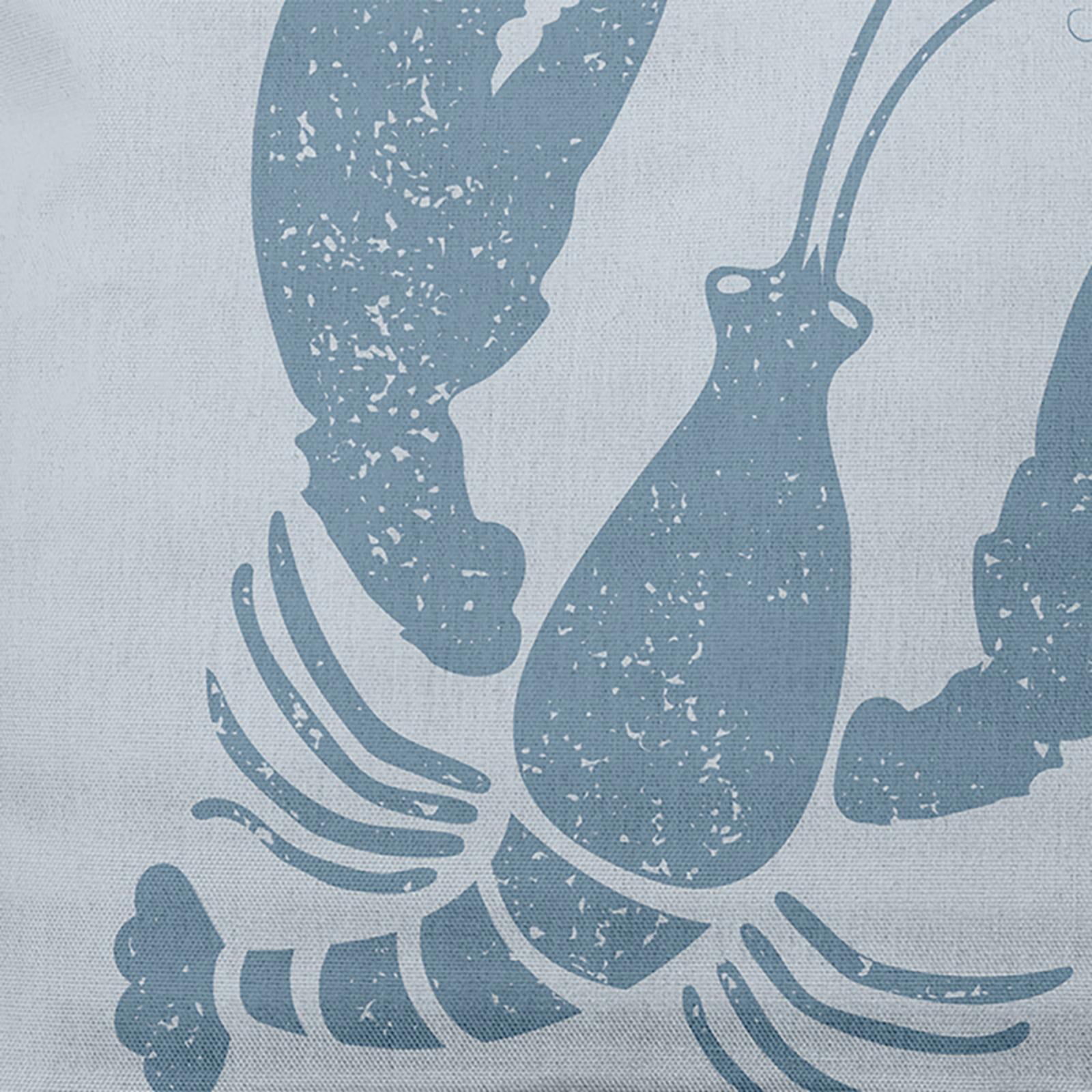 E by Design Lobster Nautical Indoor/Outdoor Throw Pillow