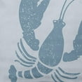 thumbnail image 2 of E by Design Lobster Nautical Indoor/Outdoor Throw Pillow, 2 of 3