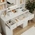 thumbnail image 3 of Dressing Table with Dressing Pad for Bedroom, Dressing Room, 3 of 5