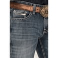 thumbnail image 3 of Rock & Roll Denim Men's And Medium Wash Pistol Bootcut Stretch Jeans Medium Wash 36W x 32L  US, 3 of 4