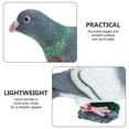 thumbnail image 5 of WHAMVOX  Pigeon Ornaments Fake Realistic Dove Artificial Simulation Decor Outdoor Grey, 5 of 8