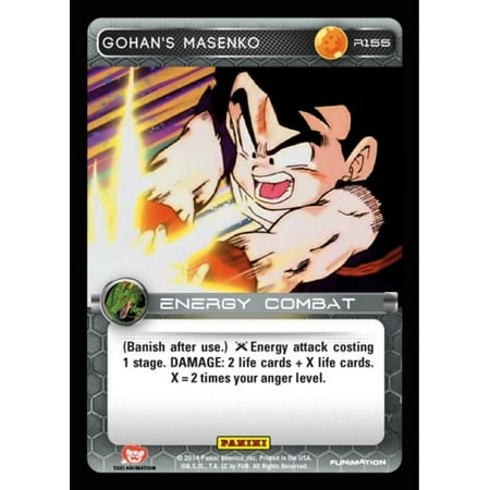 Dragon Ball Z CCG Set 1 Single Card Rare Gohans Masenko R155