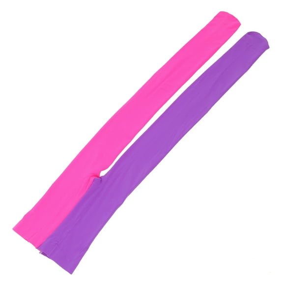 Raindrops 1Set Colourful Tights for Women in Rose Red and Purple with Asymmetric Style and Slip Prevention Function