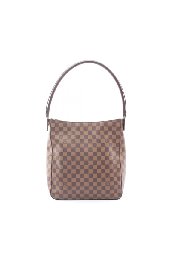 Pre-Owned Louis Vuitton Looping GM Damier Ebene Special Order Shoulder Bag/Handbag, Coated...