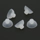 thumbnail image 3 of 10 Uds. De audífonos de silicona cerrados, audífonos, almohadillas para los oídos, audífonos lavables y desmontables para la mayoría de los auriculares, 3 of 8