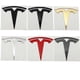 thumbnail image 2 of Compatible with Tesla Model 3 Y front and rear trunk logo metal replacement stickers, replacement car emblem decal sticker accessories, 2 of 5
