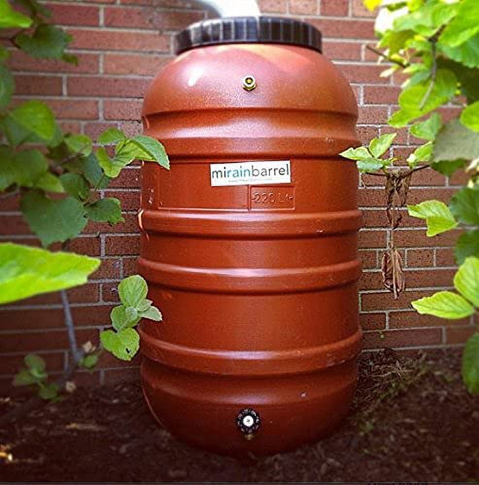 Rain Barrel, DIY Kit, Upcycled Food Grade Barrel, 58 Gallon Size