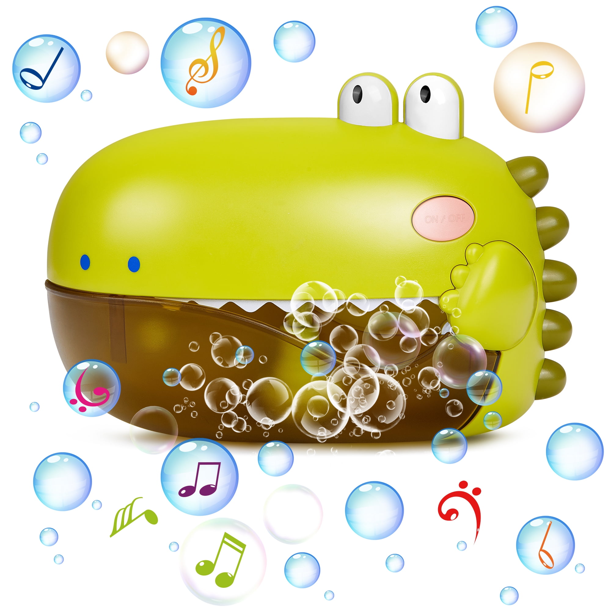 Baby Bath Toys, Automatic Bath Bubble Machine, Dinosaur Bathtub Bubble