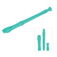 thumbnail image 4 of Clarinete Para Principiantes, Mano De Obra Fina Material ABS Clarinete Duradero Y Saludable Para Niños, Para Principiantes Niños De Jardín De Infantes Regalos De Navidad Cergrey Flute, 4 of 8