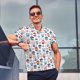 thumbnail image 4 of Fotbe Nautical And Pirate Owls Camiseta Polo de Golf para Hombre con Estampado – Camisa Deportiva Transpirable con Cuello Abotonado-X-Large, 4 of 6