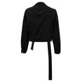 thumbnail image 6 of Edvintorg Corduroy Cropped Jacket Clearance Women's Fashion Lapel Long Sleeve Casual Jacket Coats With Zipper Chaqueta Mujer, 6 of 7