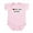 Petal Pink, variant on CafePress - I Love My Dog Moose Infant Bodysuit - Baby Light Bodysuit, Size Newborn - 24 Months