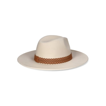 The Pioneer Woman Women’s Boho Fedora Hat with Embroidered Band