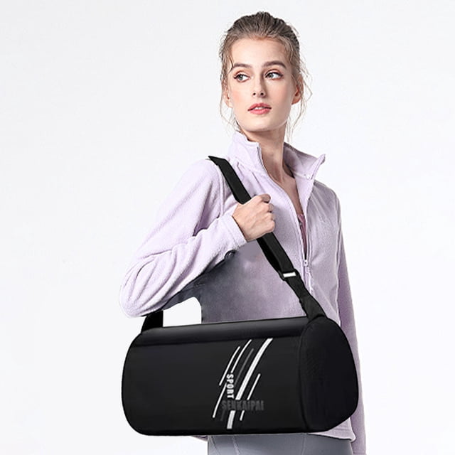Bolsa de viaje mediana | Mochila deportiva impermeable para hombres y mujeres | Bolsa de mano para senderismo, entrenamiento físico y viajes cortos | Bolsa de gimnasio de tela resistente