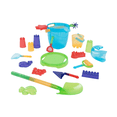 thumbnail image 3 of Juego de Cubetas y Moldes para Playa 20 Piezas Juguete Infantil para Arena, 3 of 4