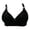 A-Black152, variant on Women's Lace Bras Soft Cup Wireless Bra Adjustable Spaghetti Straps Full Coverage Support Everyday Wear Bras