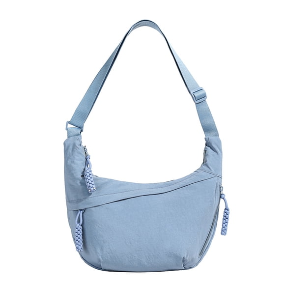 Crossbody Bags for Women Crescent Hobo Bag, Lightweight Water Resistant Shoulder Purse with Adjustable Strap Zip Pockets for Travel Work Sports Everyday Carry on Bag