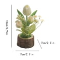 thumbnail image 3 of Resin Phone Stand, Desktop Tablet Holder With Non-Slip Base, for Hands-Free Video Calling, White, 3 of 6
