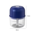 thumbnail image 4 of Garlic Mincer-2026 New Electric Garlic Chopper, Mini Portable Veggie Chopper USB Charging Wireless Food Processor for Ginger, Chili, Fruit, Meat,Small Vegetable Choppers for Kitchen, 4 of 10