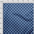 thumbnail image 2 of oneOone Silk Tabby Fabric Greek Key Geometric Print Fabric By Yard 42 Inches Wide, 2 of 4