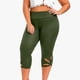 thumbnail image 3 of WILLBEST Leggings Casuales de Talla Grande para Mujer, Cómodos, con Cintura Elástica, Pantalones de Moda Sólidos para Uso Diario XXXXL, 3 of 8