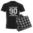 thumbnail image 6 of CafePress - Took Me 90 To Look This Good Men's Dark Pajamas - Men's Dark Loose Fit Cotton Pajama Set, 6 of 7